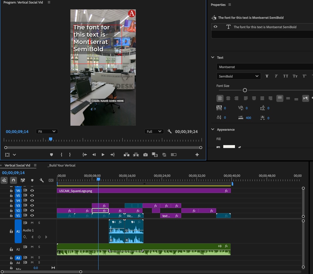 Premiere Graphics - Annenberg Media Center