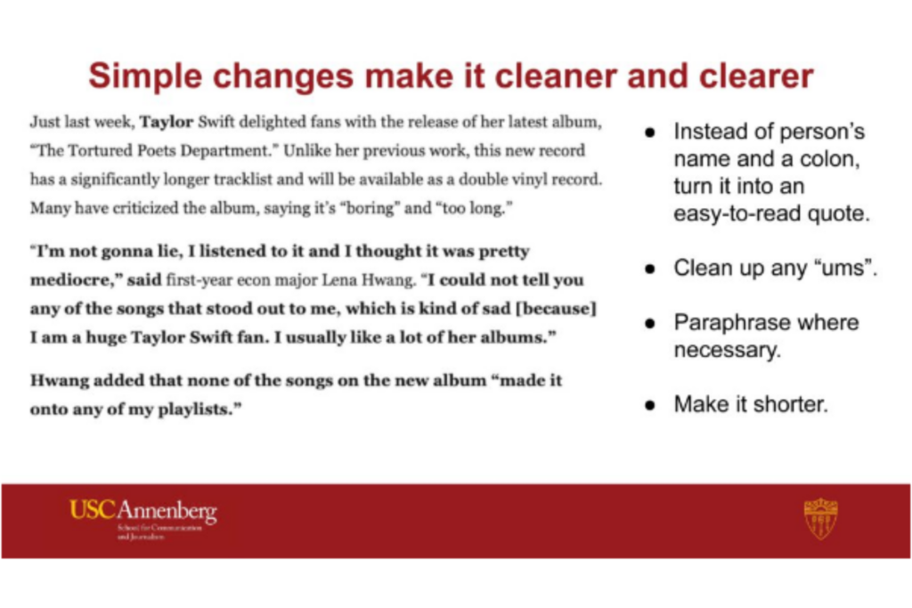 ‘Web-ifying’ radio scripts for publishing online